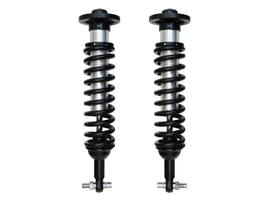 2014 Ford F-150 4WD 0-2.63 Inch Lift Front V.S. 2.5 Series Coilover Kit Internal Reservoir Icon Vehicle Dynamics