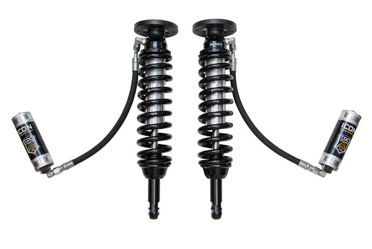 2009-2013 Ford F-150 2WD 1.75-2.63 Inch Lift Front V.S. 2.5 Series Coilover Kit Remote Reservoir W/ CDCV Icon Vehicle Dynamics