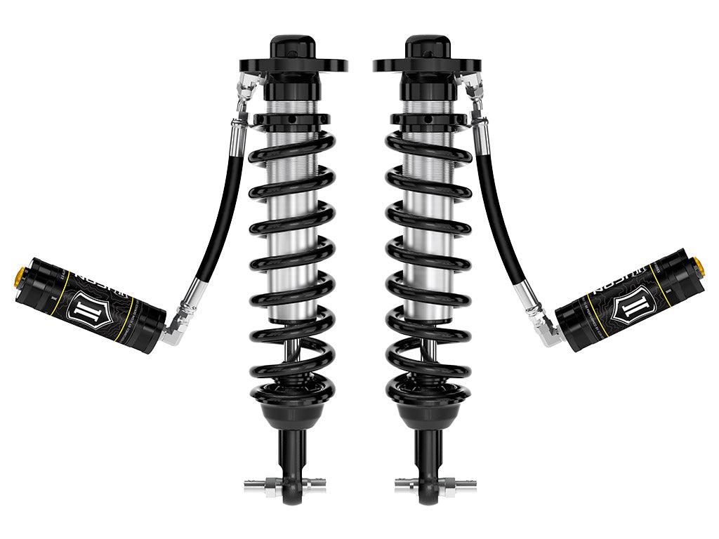 2021-2024 Ford F-150 4WD 0-2.75 Inch Lift Front V.S. 2.5 Series Coilovers Remote Reservoir Pair Icon Vehicle Dynamics