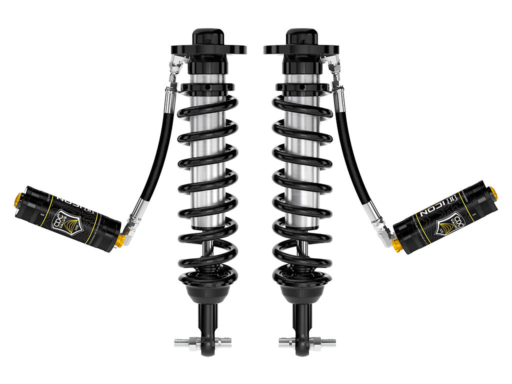 2021-2024 Ford F-150 4WD 0-2.75 Inch Lift Front V.S. 2.5 Series Coilovers Remote Reservoir W/ CDCV Pair Icon Vehicle Dynamics