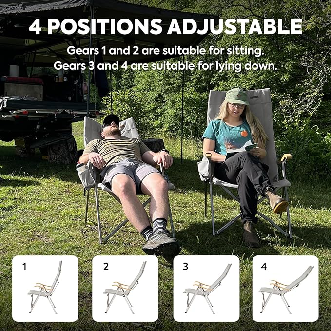 Ha1600 Adjustable Camping Chair | ICECO