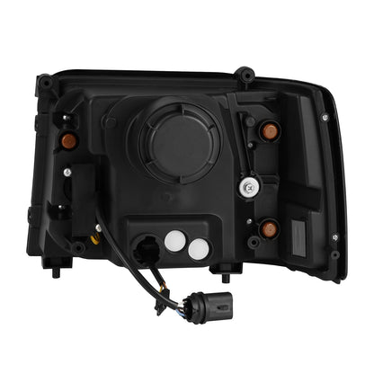 92-96 Ford F-Series/Bronco PRO-Series Halogen Projector Headlights Chrome | AlphaRex