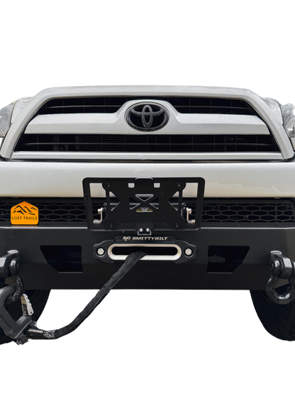 Fairlead License Plate Flip Mount - Light Bar Edition