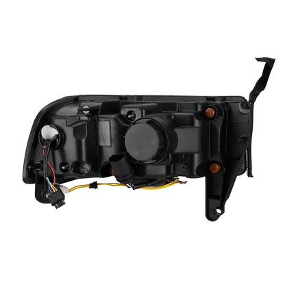 94-01 Dodge Ram 1500/94-02 Ram 2500/3500 LUXX-Series LED Headlights Black | AlphaRex