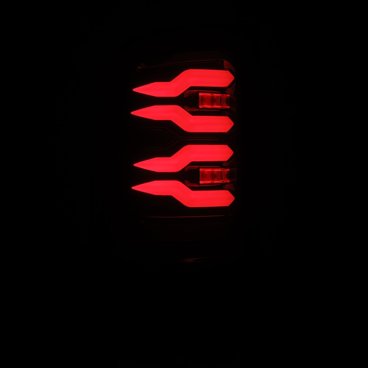 94-01 Dodge Ram 1500/94-02 Ram 2500/3500 LUXX-Series LED Tail Lights Black Red | AlphaRex