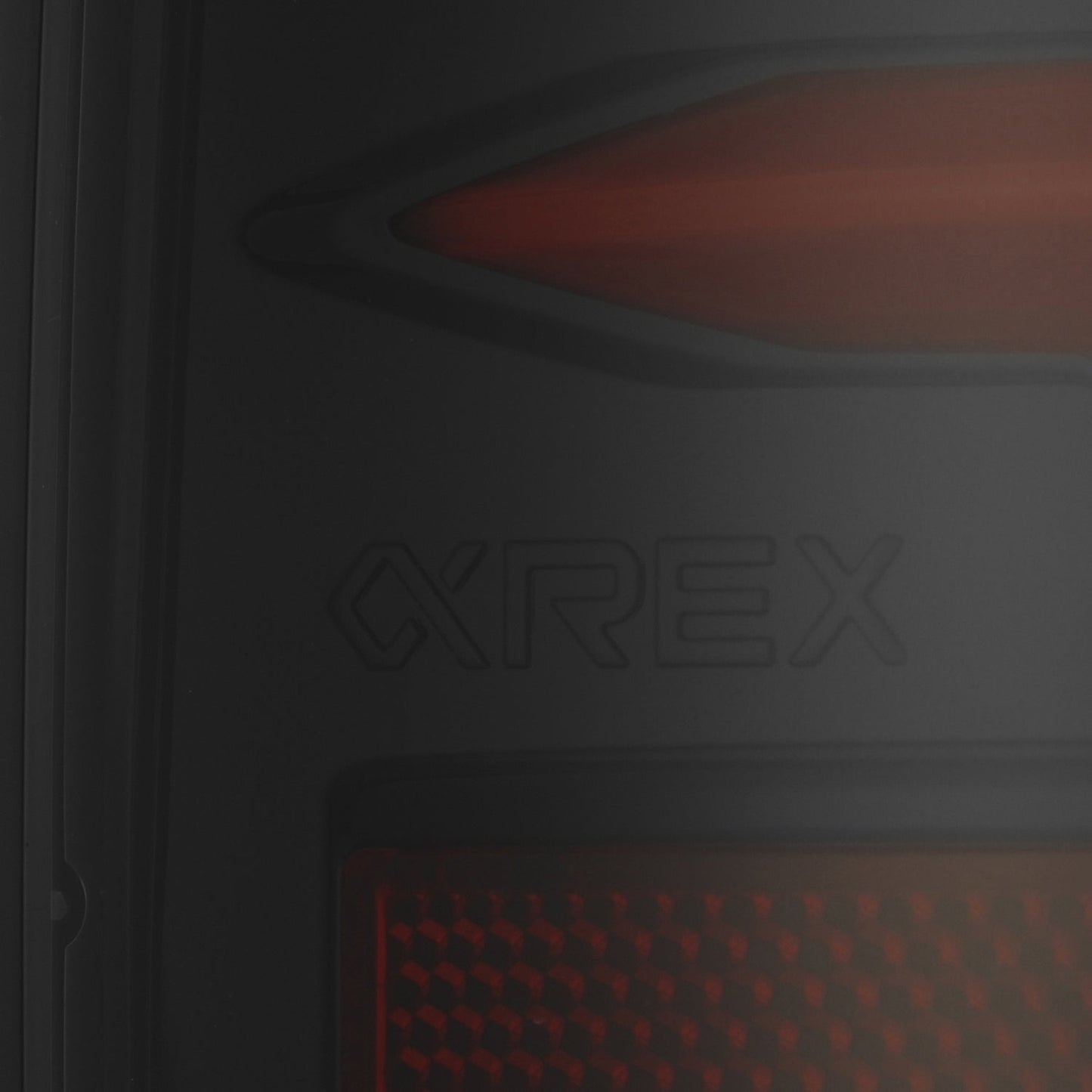 94-01 Dodge Ram 1500/94-02 Ram 2500/3500 LUXX-Series LED Tail Lights Black Red | AlphaRex