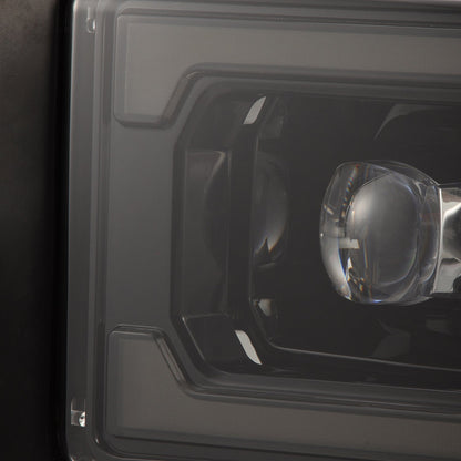 94-01 Dodge Ram 1500/94-02 Ram 2500/3500 NOVA-Series LED Headlights Alpha-Black | AlphaRex