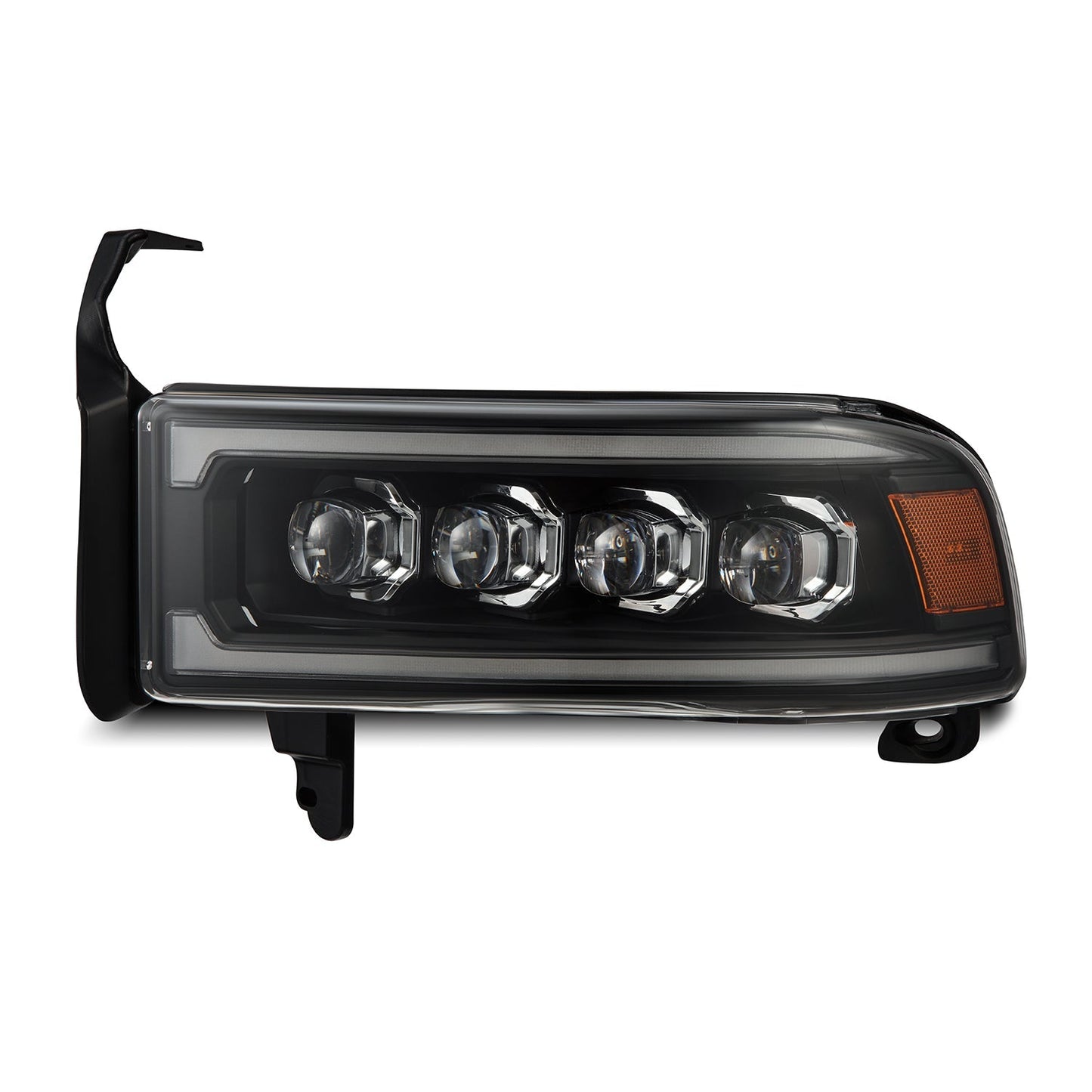 94-01 Dodge Ram 1500/94-02 Ram 2500/3500 NOVA-Series LED Headlights Black | AlphaRex