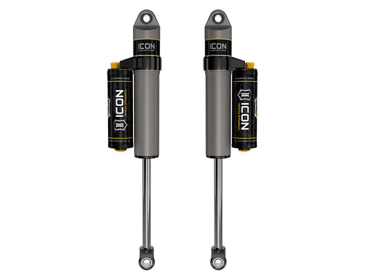 2009-2024 Ford F-150 2004-2008 Ford F-150 4WD 0-1 Inch Lift Rear V.S. 2.5 Aluminum Series Shock Absorbers Piggyback Reservoir W/ CDCV Pair Icon Vehicle Dynamics