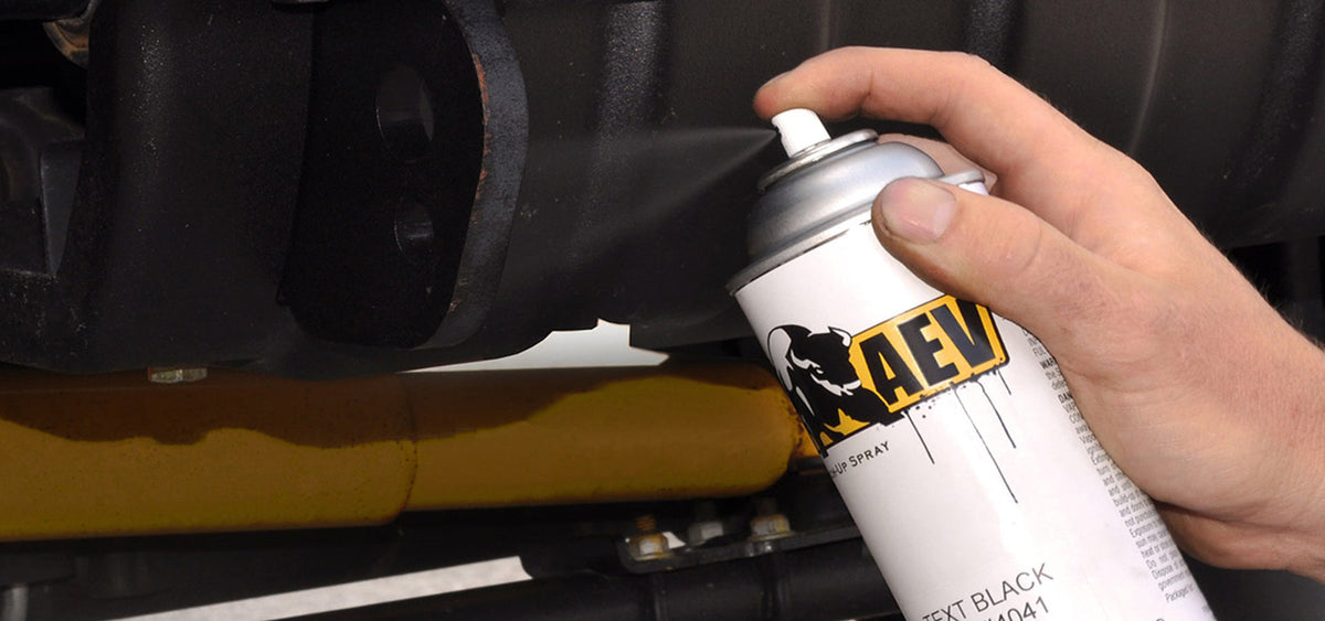 AEV Satin Onyx Textured Touch-up Paint