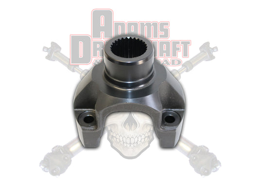 Adams Driveshaft Forged Front 26 Spline 1350 Half Round CV Transfer Case Yoke For A 231 231J Np231 Fits TJ XJ YJ LJ