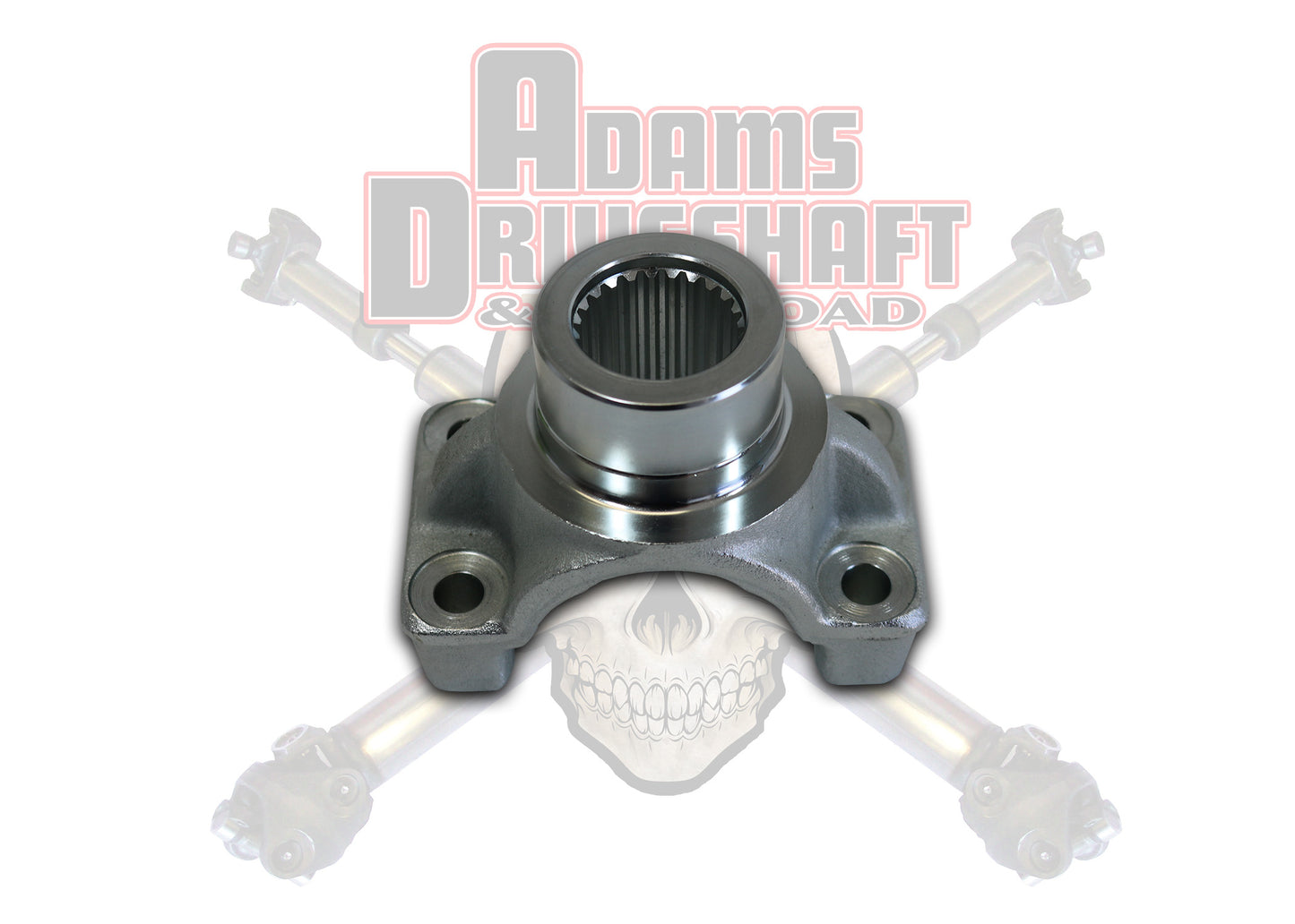 Adams Forged Jeep JK Front 1350 Series Pinion Yoke U-Bolt Style Dana 30 Or Dana 44 Rubicon Or Non Rubicon