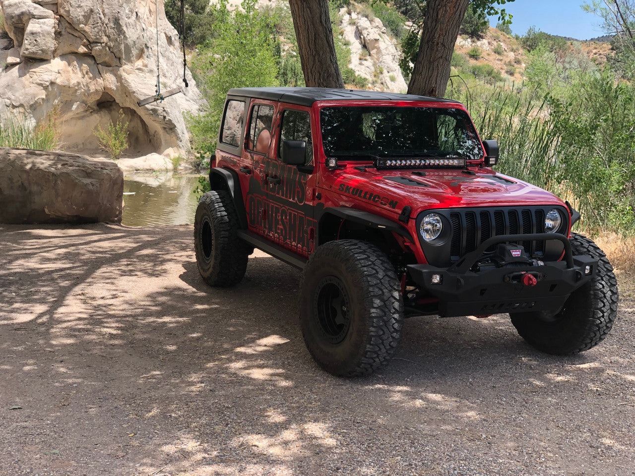 2018-Present Jeep Wrangler JL Rear 1350 Solid CV Driveshaft 2 Door Rubicon Pinion Yoke Style Adams Driveshaft