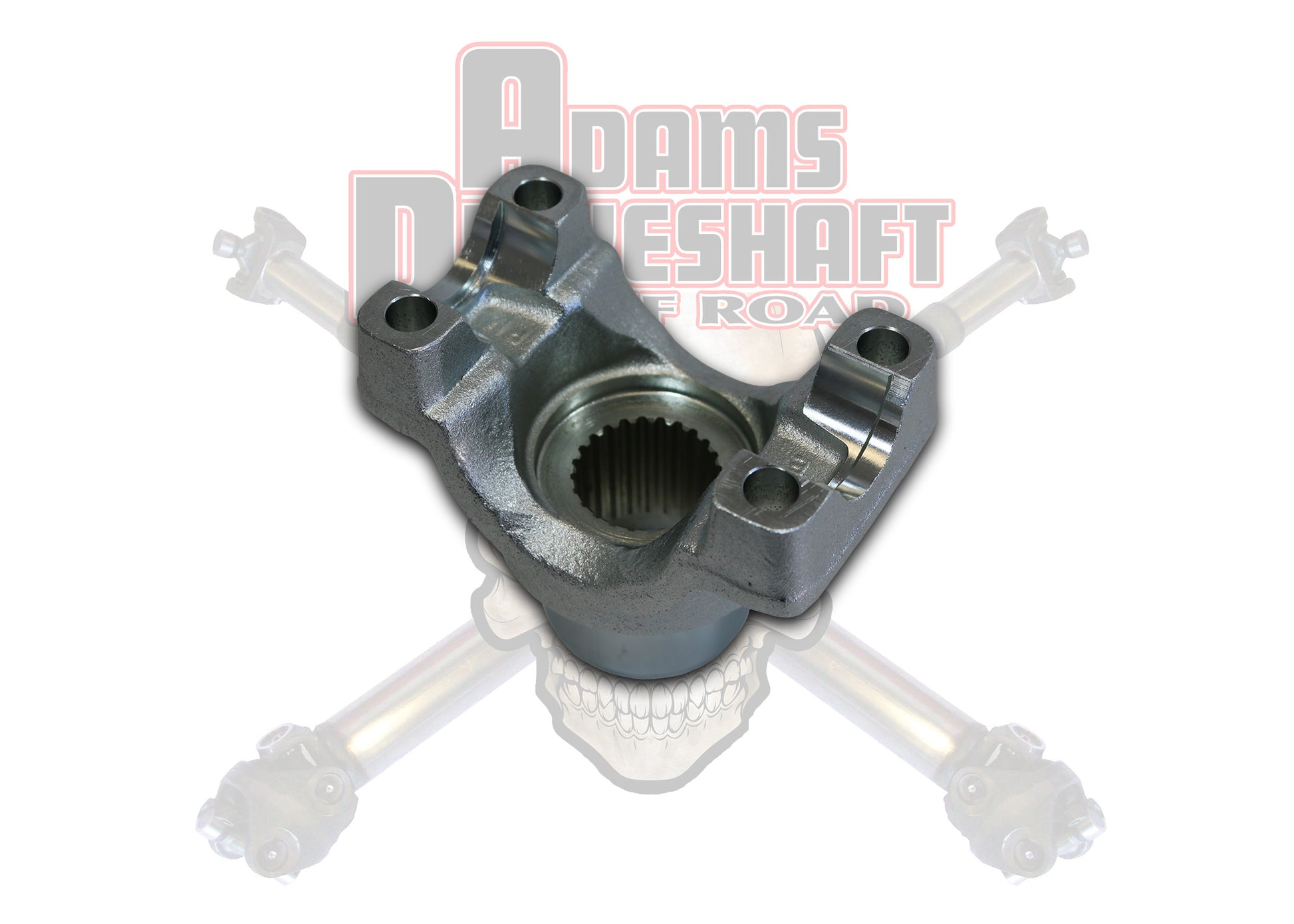 Adams Forged Jeep JL Sahara Rear 1350 Series Pinion Yoke U-Bolt Style With An M200 Differential