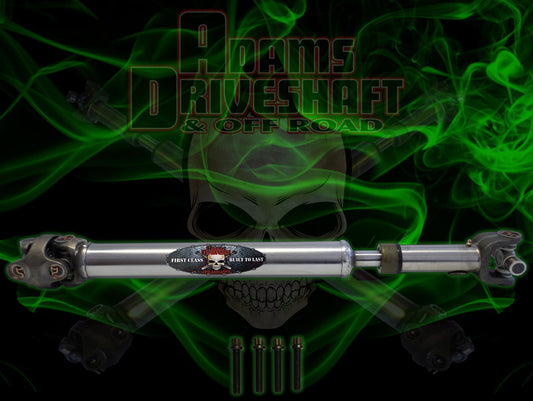 Adams Driveshaft Front XJ Cherokee 1310 CV Driveshaft Heavy Duty Series