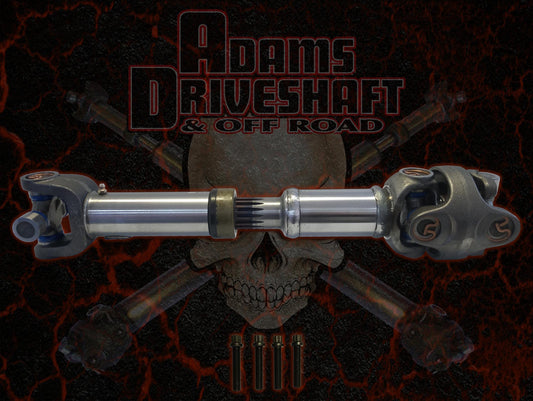 Adams Driveshaft YJ Rear 1310 CV Driveshaft 1994 - 1995 Extreme Duty Series