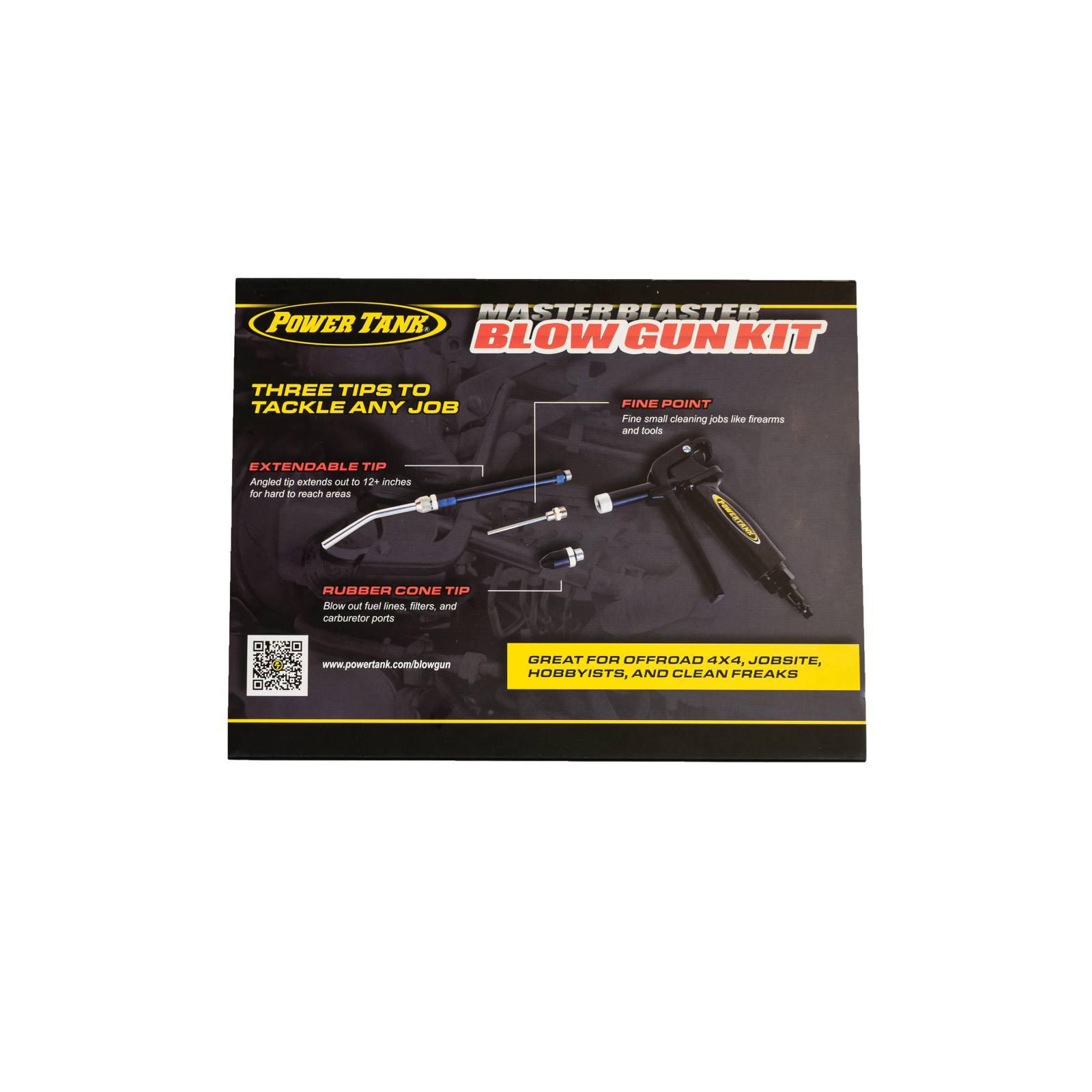 Master Blaster Blow Gun Kit Power Tank