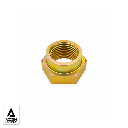 Axiom Supply Replacement Axle Spindle Nut – M24-2.0 | 36mm Hex