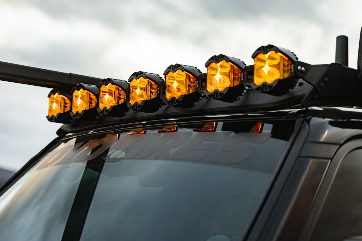 Prinsu Front-Facing Light Bar Brackets | Baja LP4 Light Pods