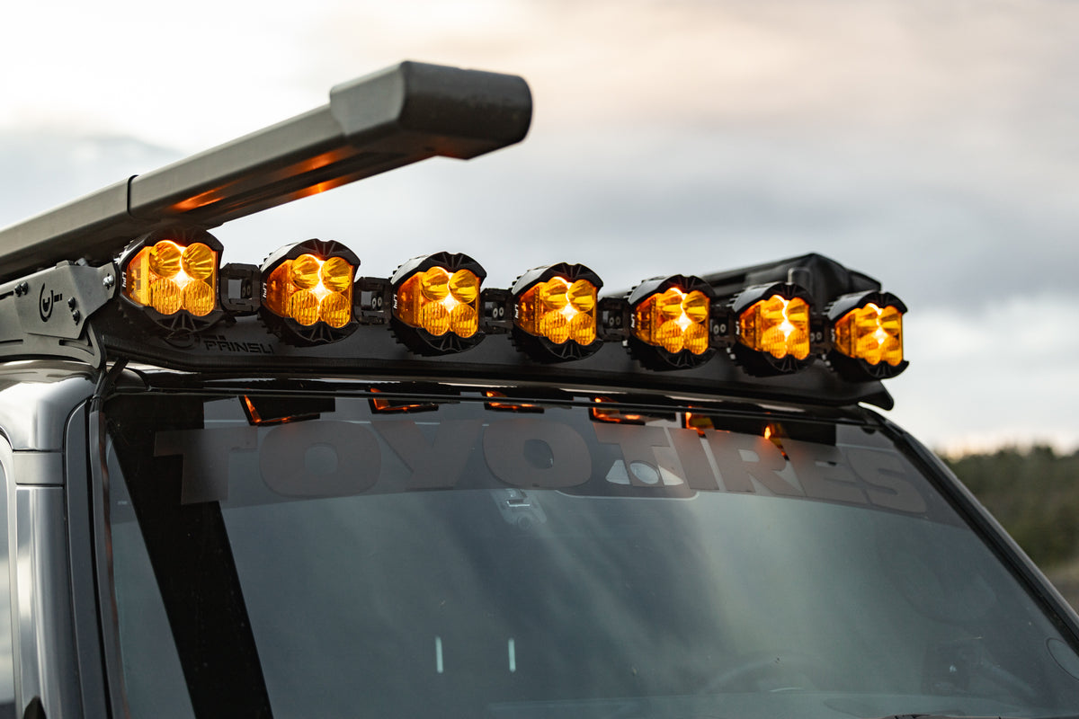 Prinsu Front-Facing Light Bar Brackets | Baja LP4 Light Pods