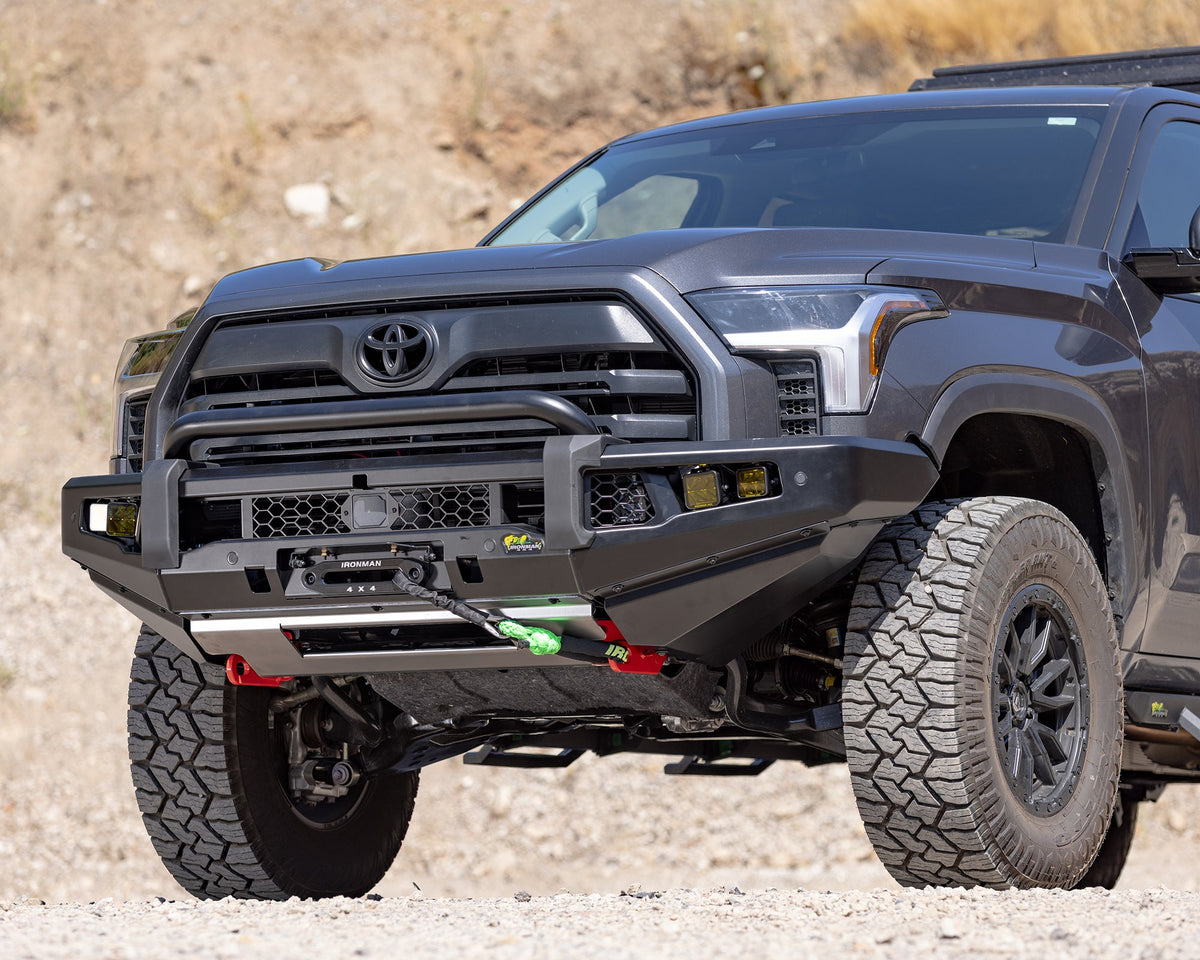 Apex Single Hoop Front Bumper - 40W Spot Clear Lights for Toyota Tundra (2022+