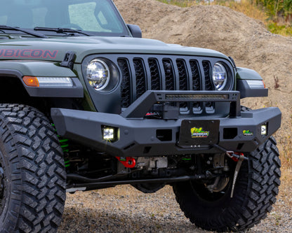 Raid Full Length Front Bumper Kit for Jeep Gladiator JT (2020+)