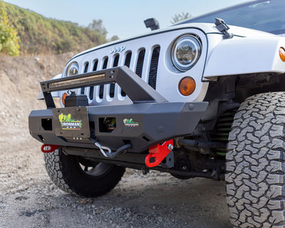 Raid Stubby Front Bumper Kit for Jeep Wrangler JK (2007-2017)