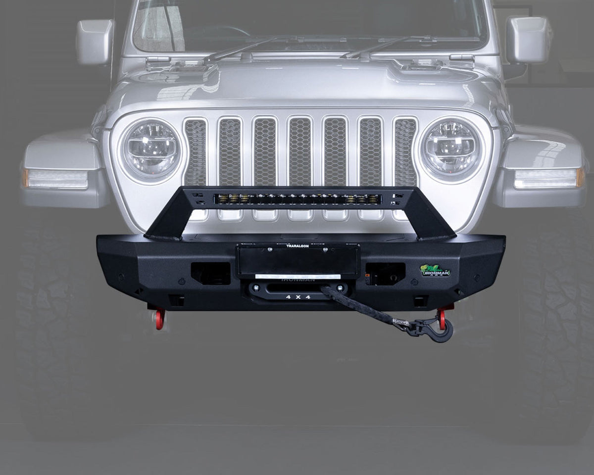 Raid Stubby Front Bumper Kit for Jeep Wrangler JL/JLU (2018+)
