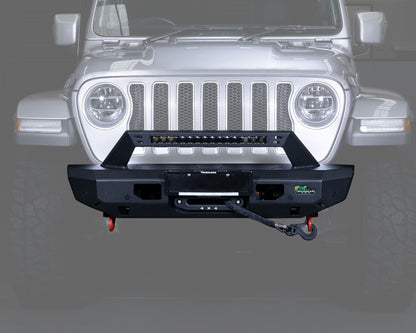 Raid Stubby Front Bumper Kit for Jeep Wrangler JL/JLU (2018+)