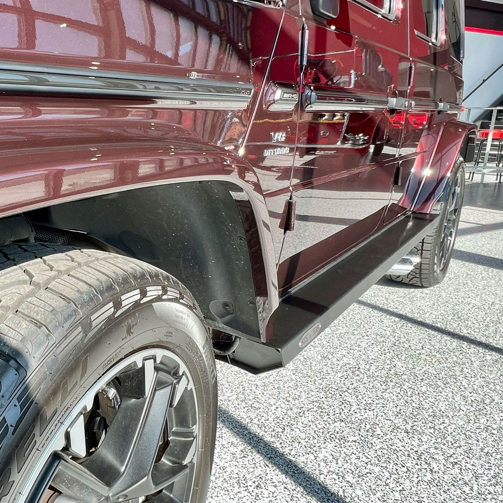 Mercedes-Benz G-Wagen Step Sliders Passenger Side Rock Slide Engineering
