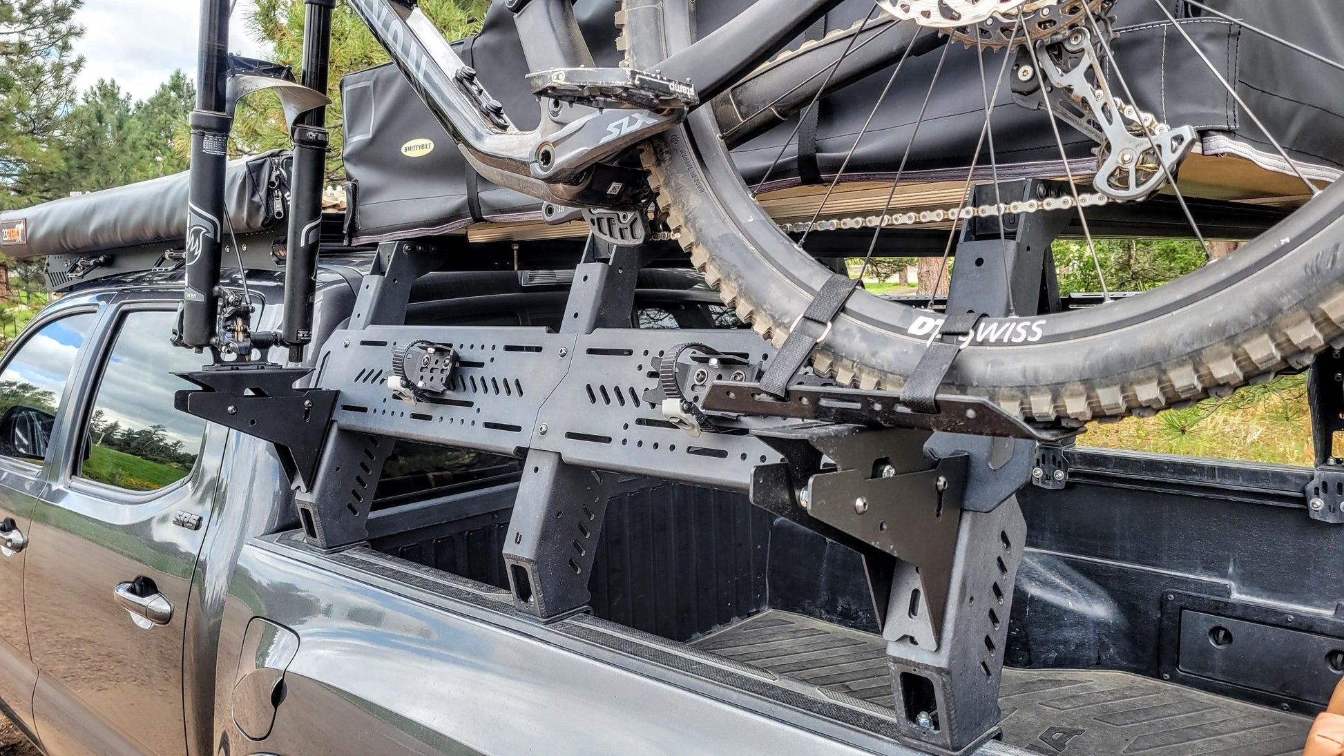 BIKE BR (Bed Rack) Mount V2-Brackets-upTOP Overland-upTOP Overland