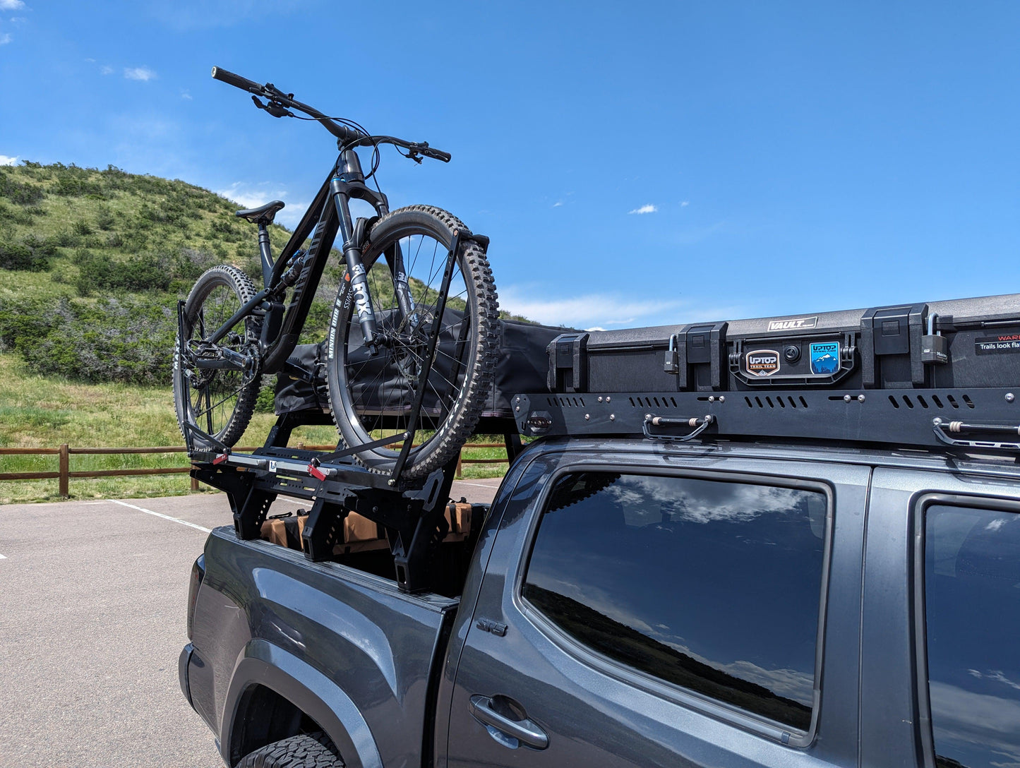 BIKE BR (Bed Rack) Mount V2-Brackets-upTOP Overland-upTOP Overland
