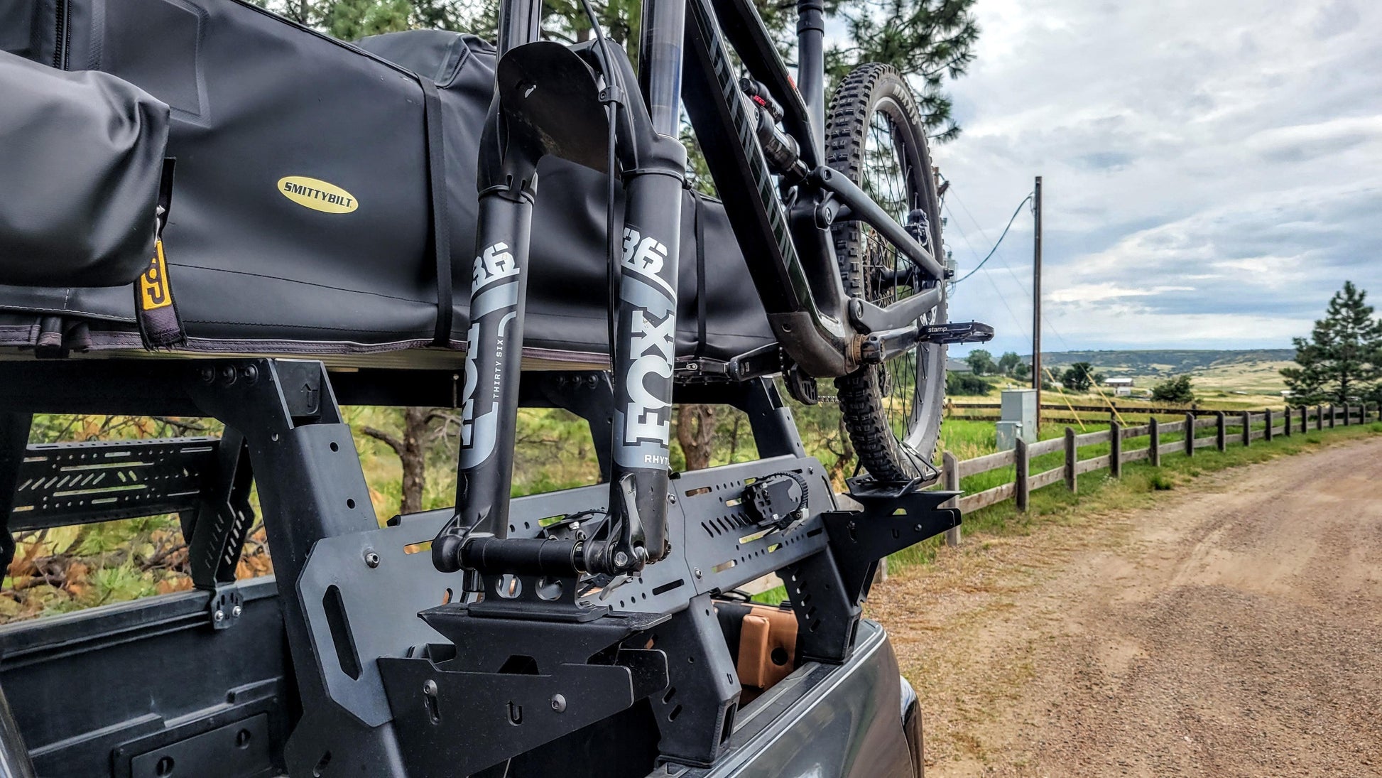 BIKE BR (Bed Rack) Mount V2-Brackets-upTOP Overland-upTOP Overland