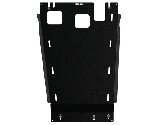 Transmission Skid Plate | 19-Present Silverado - 1/4" 5052 Aluminum - Raw Metal