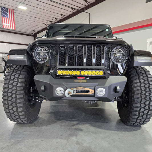 Combo Shorty Front And Full Rear Bumpers For 18-25 Jeep Wrangler JL 2-4 Door Rock Slide Engineering