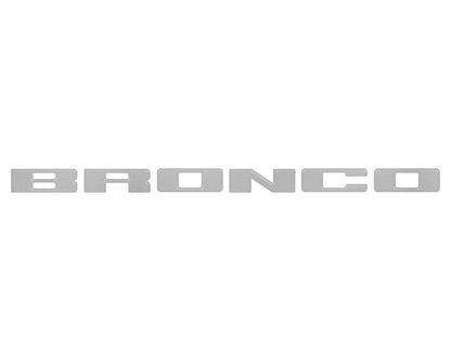 Front Grille Letters Overlays Fits 2021-2026 Ford Bronco Sport