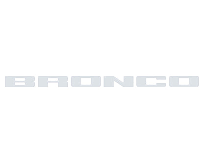 Front Grille Letters Overlays Fits 2021-2026 Ford Bronco Sport