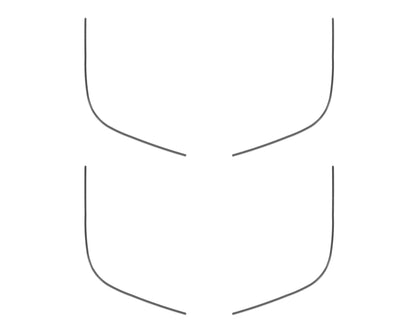 Door Speaker Accent Overlays Fits 2021-2024 Ford Bronco Sport