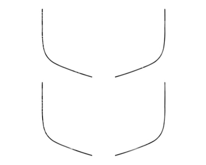 Door Speaker Accent Overlays Fits 2021-2024 Ford Bronco Sport