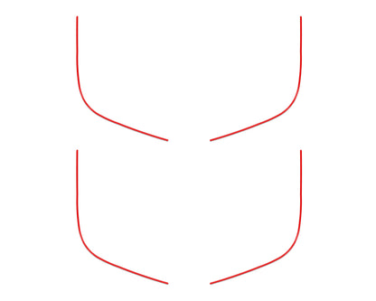 Door Speaker Accent Overlays Fits 2021-2024 Ford Bronco Sport