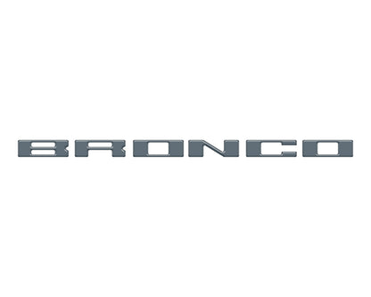 Glove Box Letters Inserts Fits 2021-2027 Ford Bronco