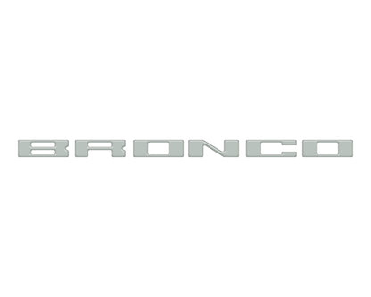 Glove Box Letters Inserts Fits 2021-2027 Ford Bronco
