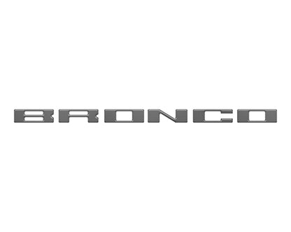 Glove Box Letters Inserts Fits 2021-2027 Ford Bronco