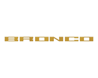 Glove Box Letters Inserts Fits 2021-2027 Ford Bronco