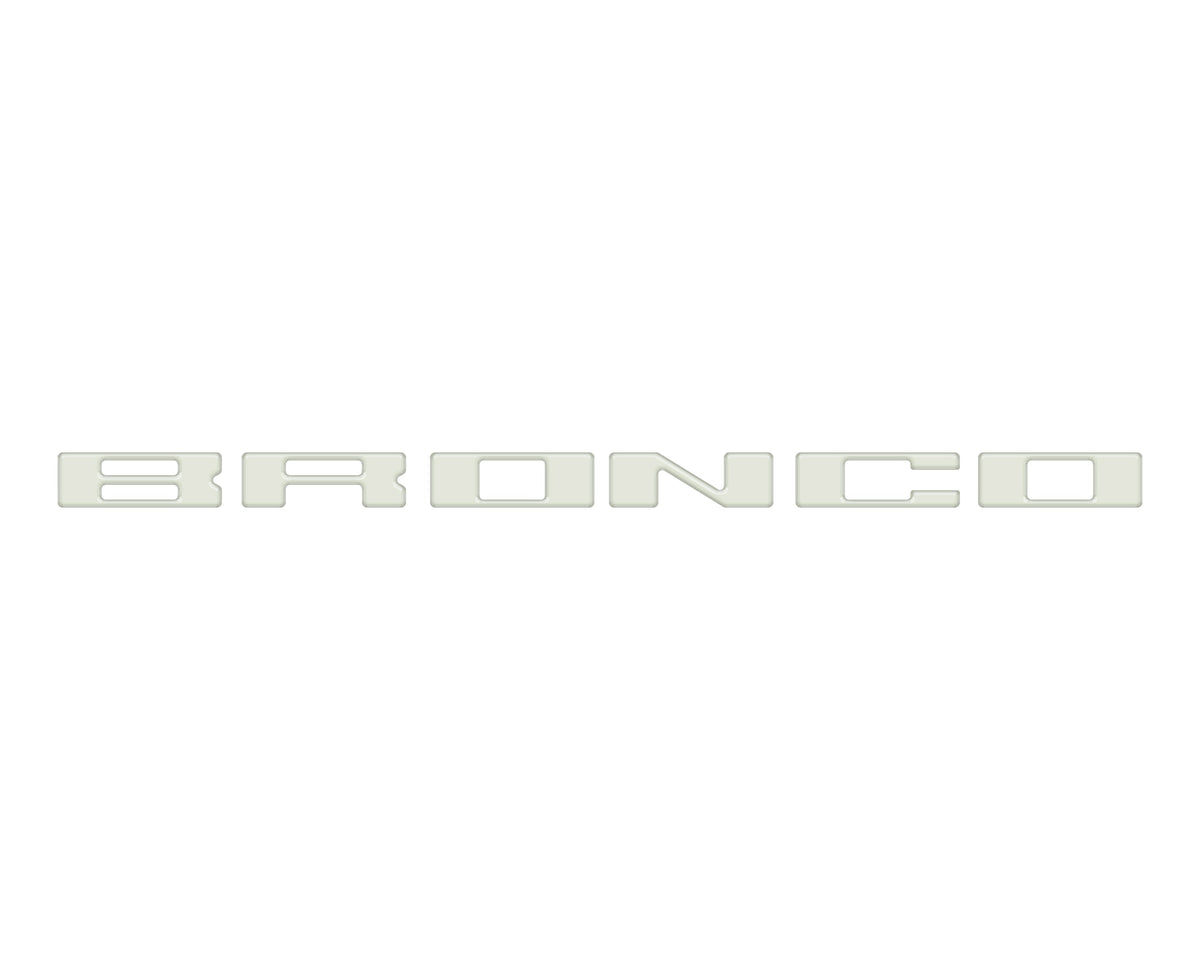 Glove Box Letters Inserts Fits 2021-2027 Ford Bronco