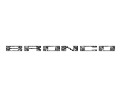 Glove Box Letters Inserts Fits 2021-2027 Ford Bronco