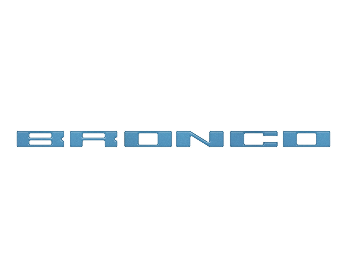 Glove Box Letters Inserts Fits 2021-2027 Ford Bronco