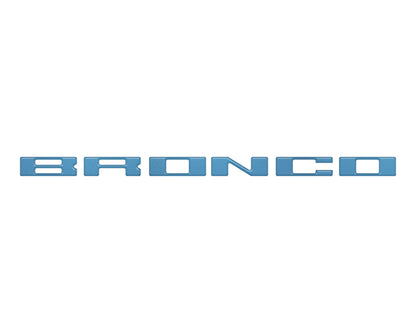 Glove Box Letters Inserts Fits 2021-2027 Ford Bronco