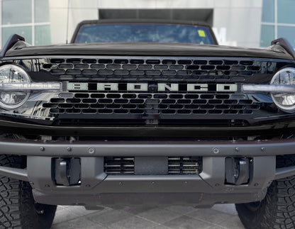 Front Grille Letter Overlays Fits 2021-2027 Ford Bronco