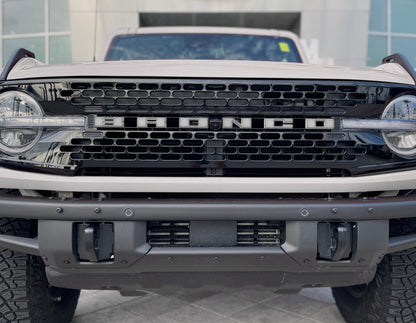 Front Grille Letter Overlays Fits 2021-2027 Ford Bronco